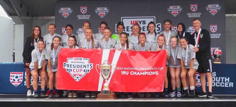 Spartech Sheboygan Falls Plant Sponsors 2022 Girls Soccer Team National Champions