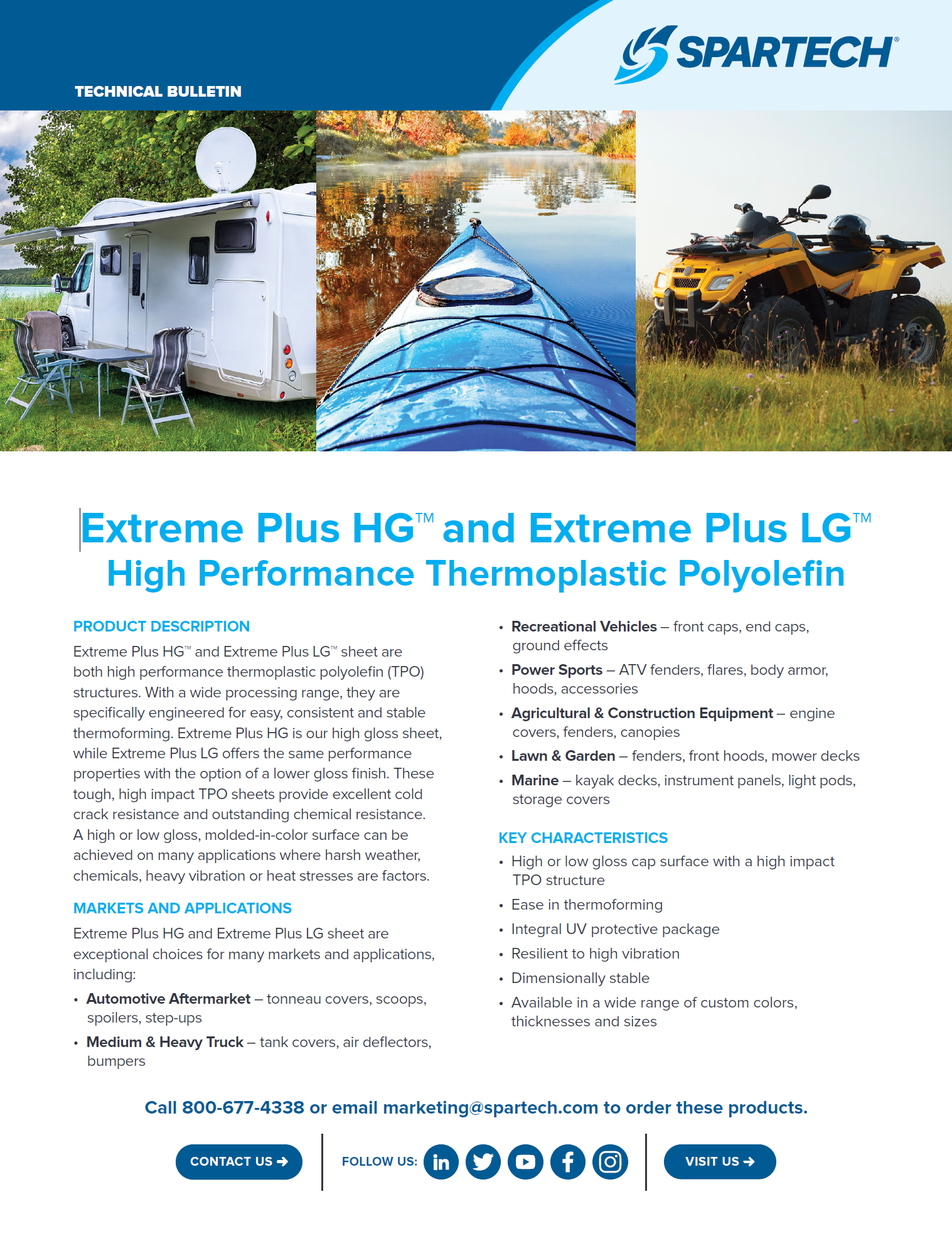 SPA211054 Extreme Plus HG™ and Extreme Plus LG® High Performance Thermoplastic Polyolefin